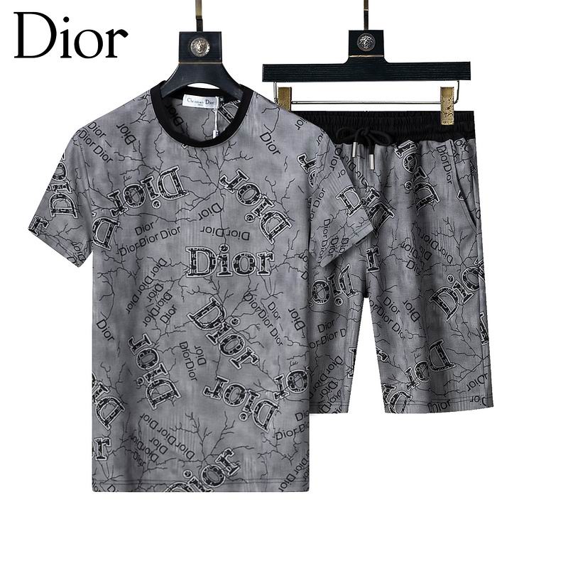 Wholesale Cheap D.ior Short Sleeve Designer Tracksuits for Sale