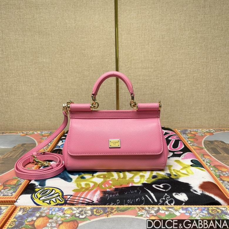 Wholesale Cheap High quality AAA Replica D.olce Gabbana Sicily Leather Tote Shoulder Bags for Sale