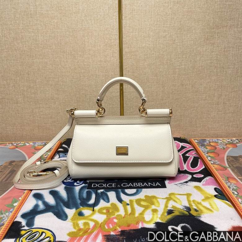 Wholesale Cheap High quality AAA Replica D.olce Gabbana Sicily Leather Tote Shoulder Bags for Sale