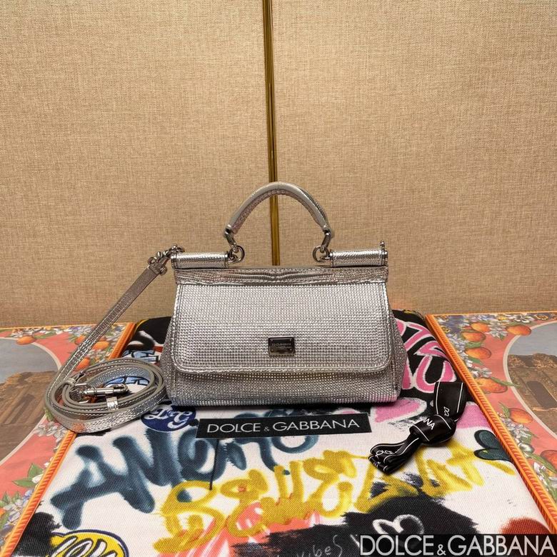 Wholesale Cheap Aaa quality Replica D.olce Gabbana Sicily Leather Tote Shoulder Bags for Sale