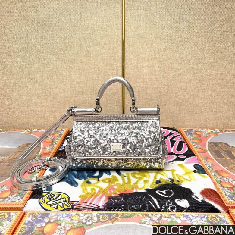 Wholesale Cheap Aaa quality Replica D.olce Gabbana Sicily Leather Tote Shoulder Bags for Sale