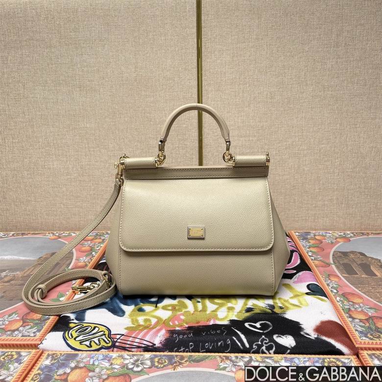 Wholesale Cheap Aaa quality Replica D.olce Gabbana Sicily Leather Tote Shoulder Bags for Sale