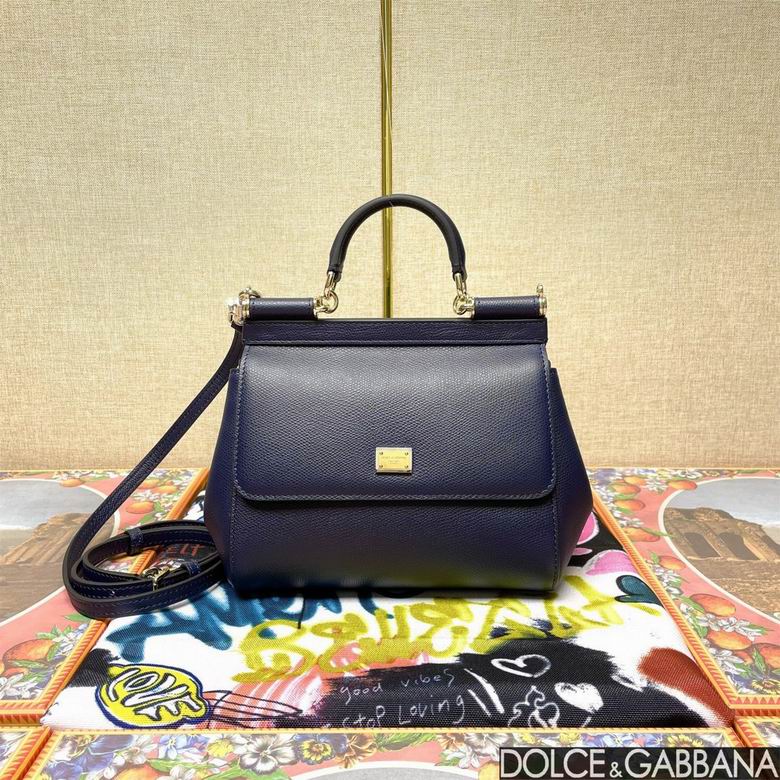 Wholesale Cheap Aaa quality Replica D.olce Gabbana Sicily Leather Tote Shoulder Bags for Sale