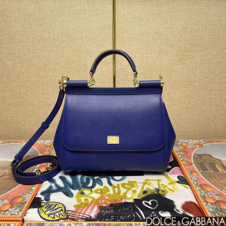 Wholesale Cheap High quality AAA Replica D.olce Gabbana Sicily Leather Tote Shoulder Bags for Sale