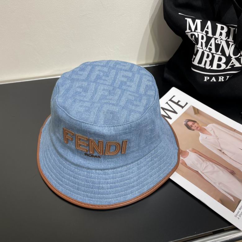 Wholesale Cheap Fendi Replica Designer Bucket Hat for Sale