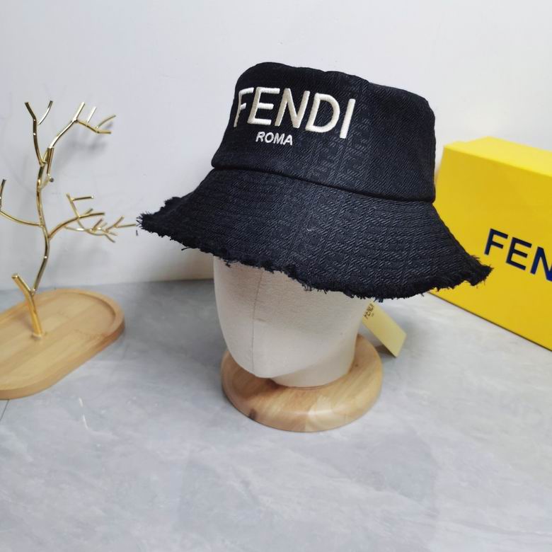 Wholesale Cheap Fendi Replica Designer Bucket Hat for Sale