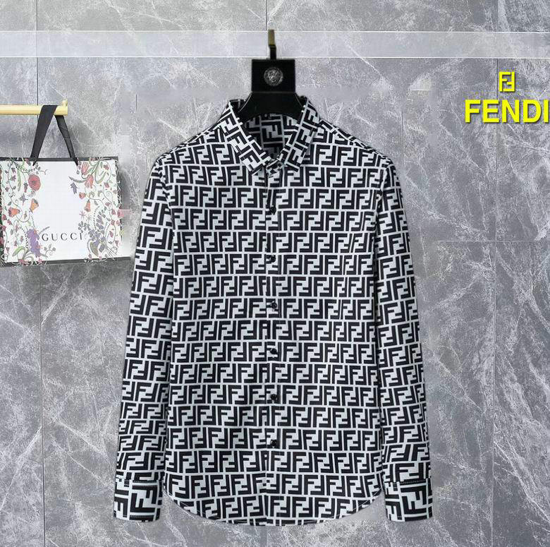 Wholesale Cheap F.endi Long Sleeve Shirts for Sale