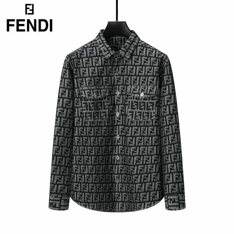 Wholesale Cheap F.endi Long Sleeve Shirts for Sale