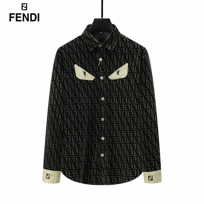 Wholesale Cheap F.endi Long Sleeve Shirts for Sale