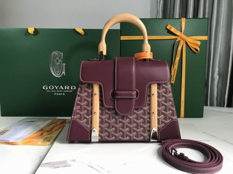 Wholesale Cheap AAA Goyard Saigon Structure Mini Bags Handle Handbags for Sale