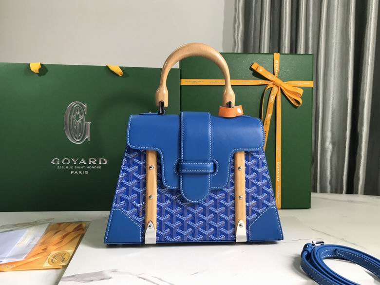 Wholesale Cheap AAA Goyard Saigon Structure Mini Bags Handle Handbags for Sale