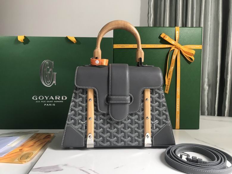 Wholesale Cheap AAA Goyard Saigon Structure Mini Bags Handle Handbags for Sale