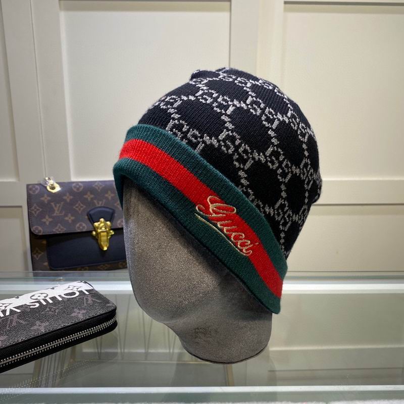 Wholesale Cheap G ucci Replica Designer Beanies for Sale