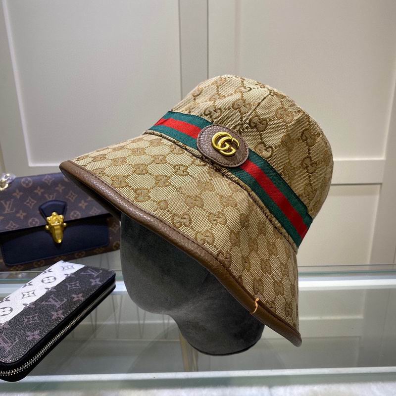 Wholesale Cheap G ucci Replica Designer Bucket Hat for Sale