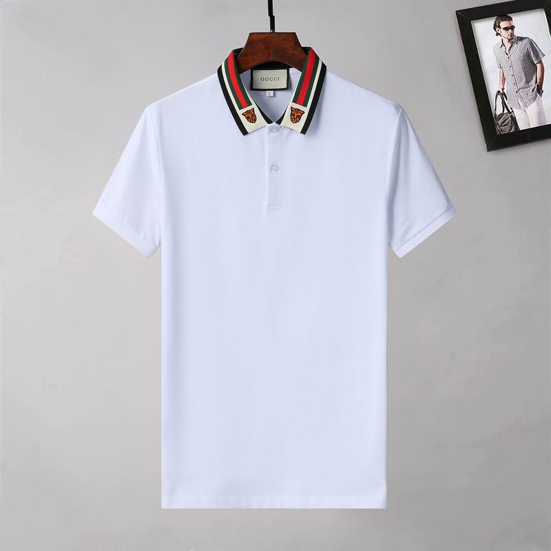 Wholesale Cheap G.ucci  Short Sleeve Lapel T Shirts for Sale