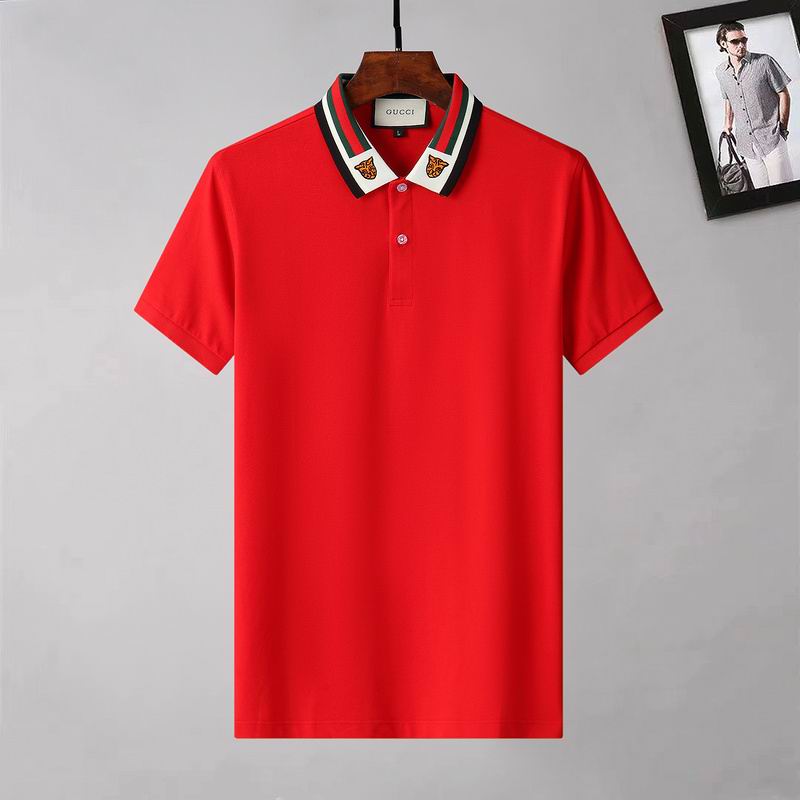 Wholesale Cheap G.ucci  Short Sleeve Lapel T Shirts for Sale