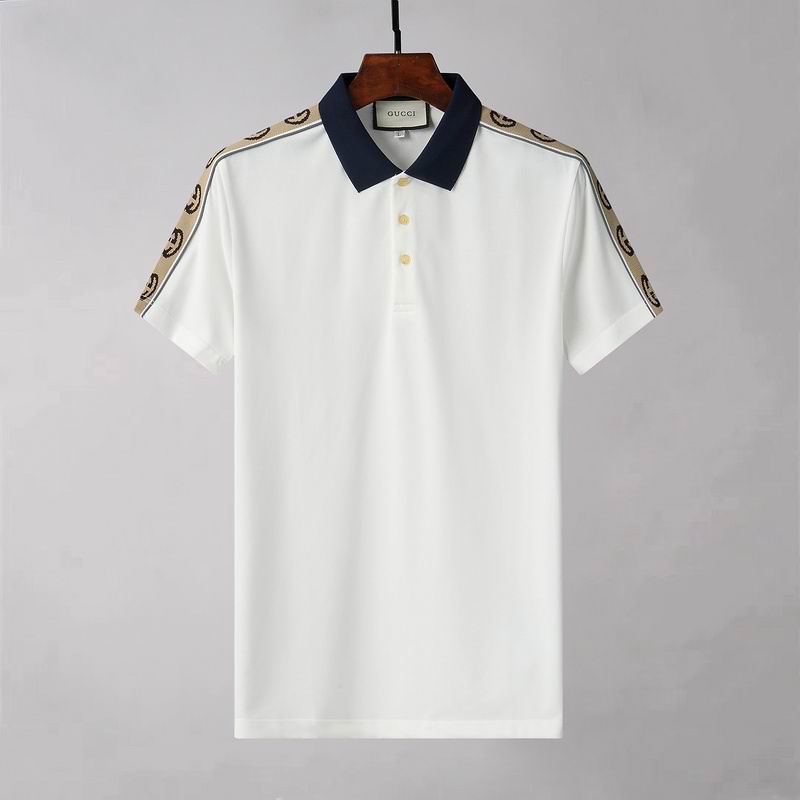 Wholesale Cheap G.ucci  Short Sleeve Lapel T Shirts for Sale