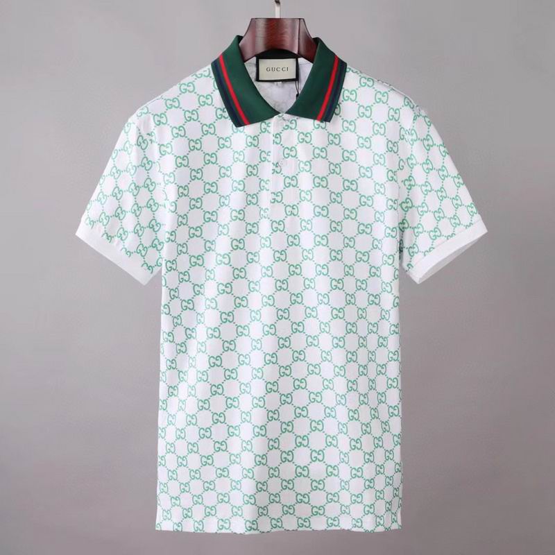 Wholesale Cheap G.ucci  Short Sleeve Lapel T Shirts for Sale