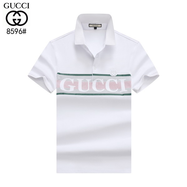 Wholesale Cheap High-quality men G.ucci Short Sleeve Lapel Replica Designer T Shirts for Sale