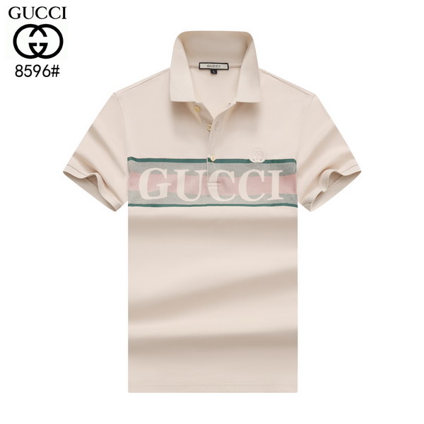 Wholesale Cheap High-quality men G.ucci Short Sleeve Lapel Replica Designer T Shirts for Sale