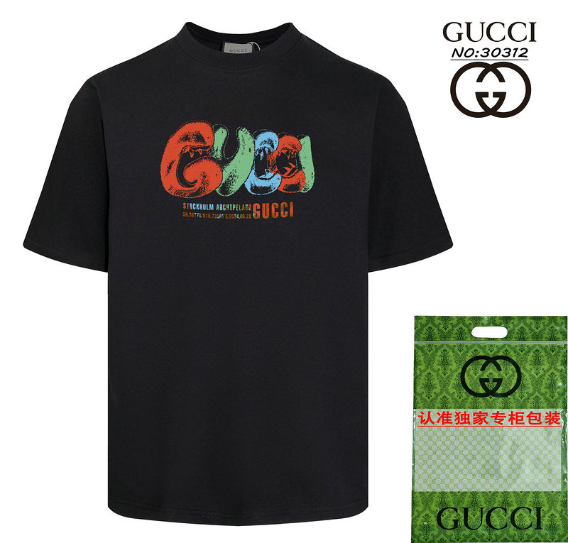 Wholesale Cheap G.ucci Women Short Sleeve Replica T Shirts for Sale