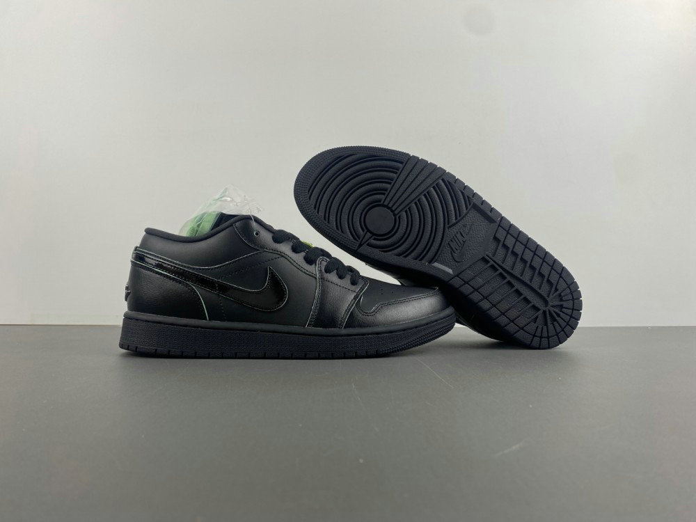 Jordan 1 Low SE Black Cat Mascot Men's shoes HM3690-001