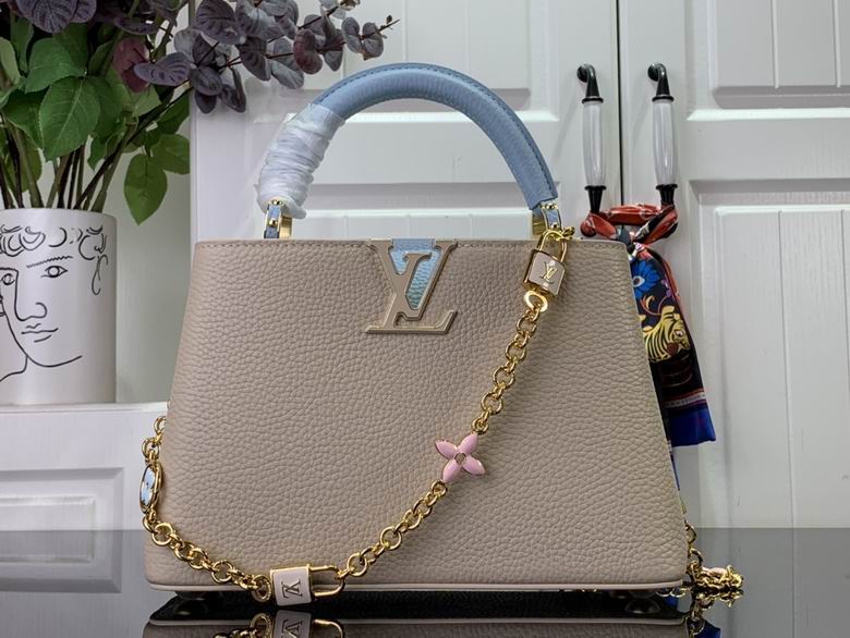 Wholesale Cheap Aaa Louis Vuitton Capucines MM Replica Designer Bags for Sale