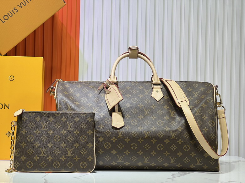 Wholesale AAA Quality Louis Vuitton Keepall Bandoulière 50 Monogram Canvas Replica Travel Bags for Sale