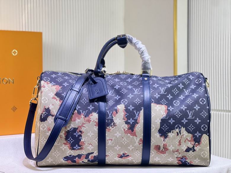 Wholesale Cheap AAA Louis Vuitton Keepall Bandoulière 50 Monogram Canvas M23773 Travel Bags for Sale