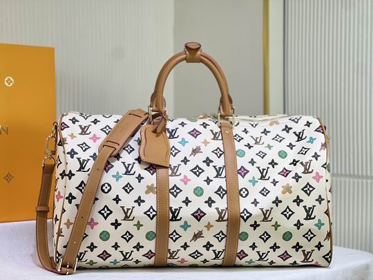 Wholesale Cheap AAA Louis Vuitton Keepall Bandoulière 50 Monogram Canvas M24901 Travel Bags for Sale