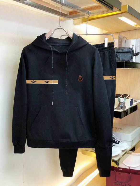 Wholesale Cheap Louis Vuitton Long Sleeve replica Tracksuits for Sale