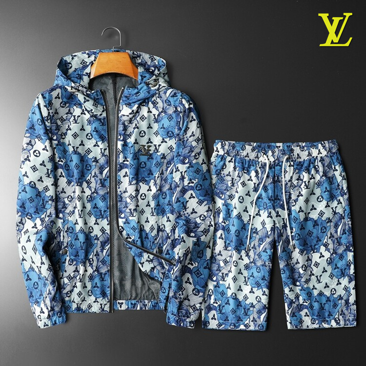 Wholesale Cheap Lv Long Sleeve Jackets Tracksuits for Sale