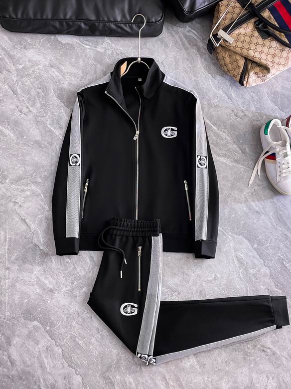 Wholesale Cheap Louis Vuitton Long Sleeve replica Tracksuits for Sale