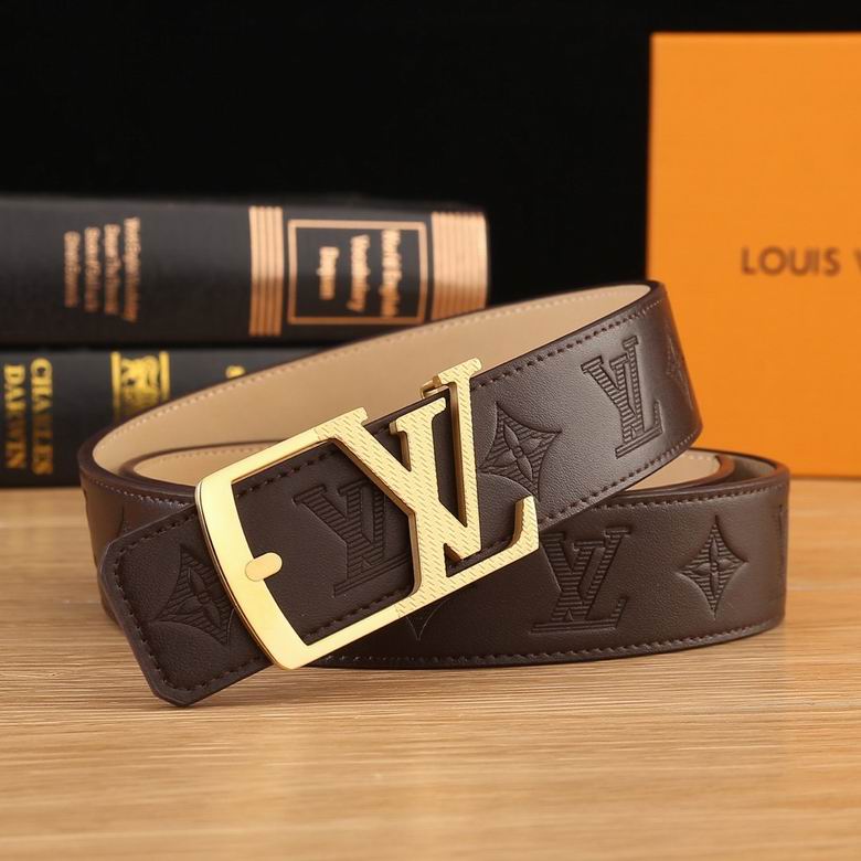 Wholesale Cheap Lv Leather Belts AAAA+ for sale