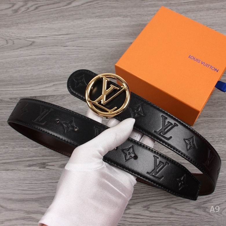 Wholesale Cheap Lv Leather Belts AAAA+ for sale