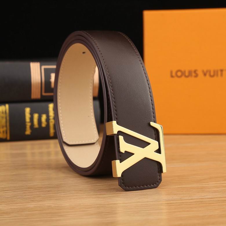 Wholesale Cheap Lv Leather Belts AAAA+ for sale