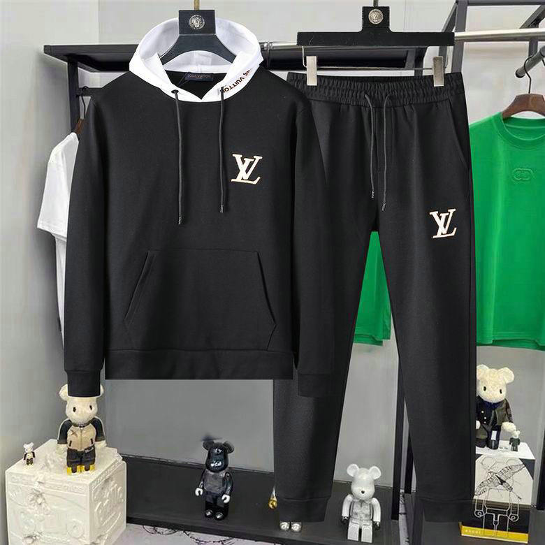 Wholesale Cheap Lv Replica Designer Tracksuits for Sale