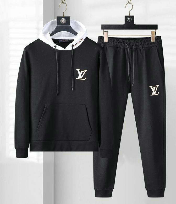 Wholesale Cheap Lv Replica Designer Tracksuits for Sale