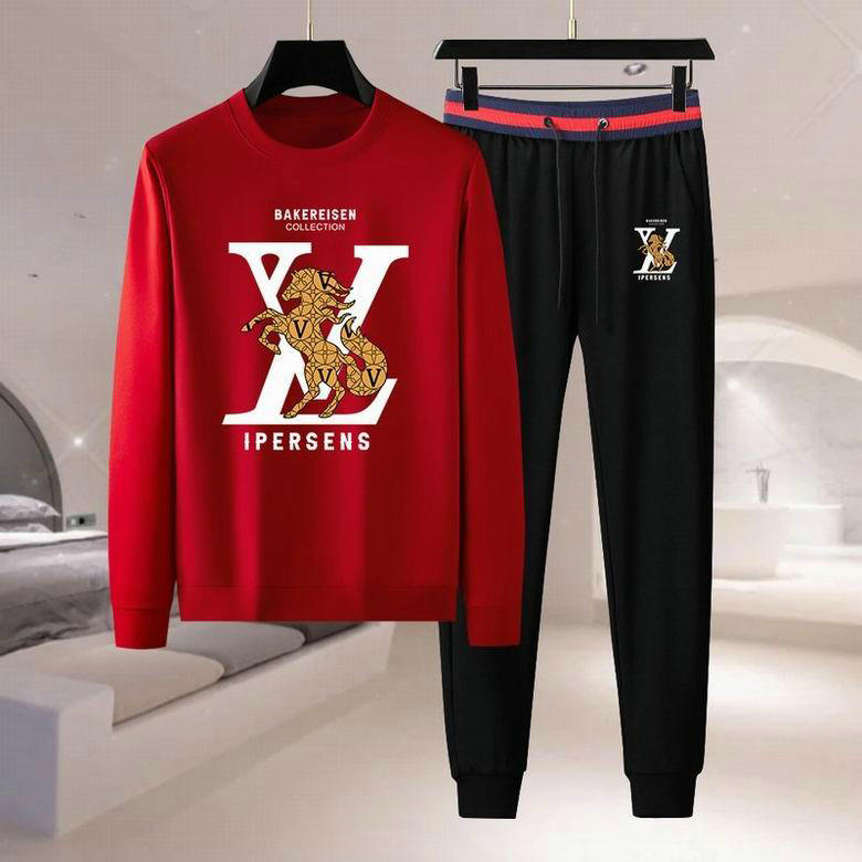 Wholesale Cheap Louis Vuitton Long Sleeve Tracksuits for Sale