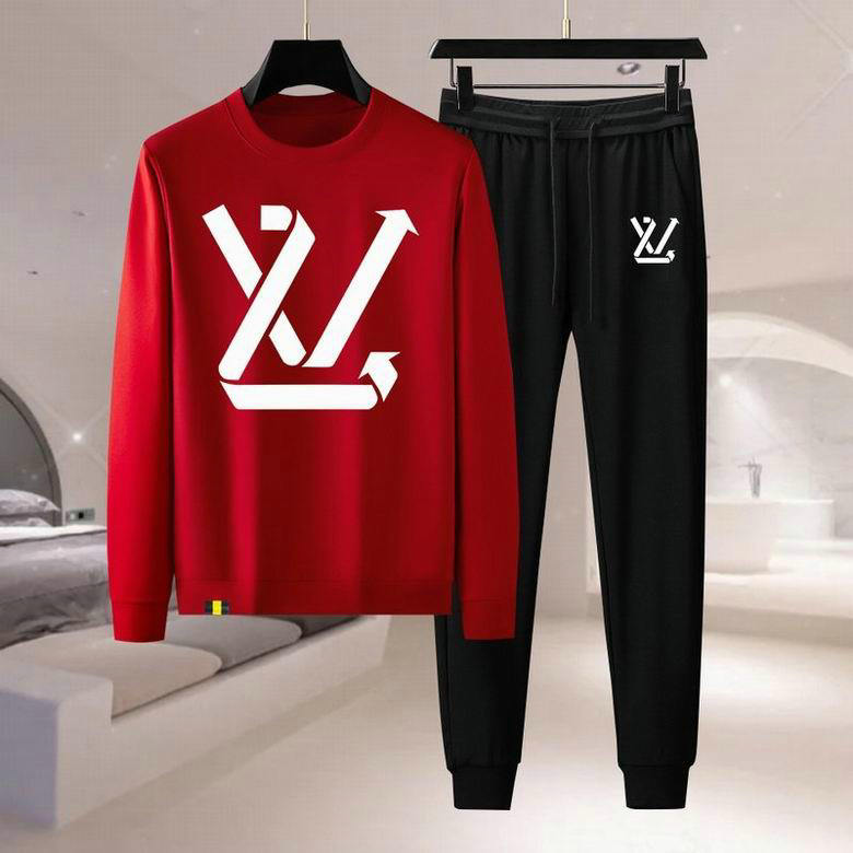 Wholesale Cheap Louis Vuitton Long Sleeve Tracksuits for Sale