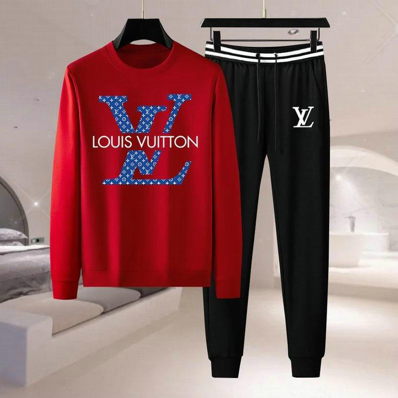 Wholesale Cheap Louis Vuitton Long Sleeve Tracksuits for Sale