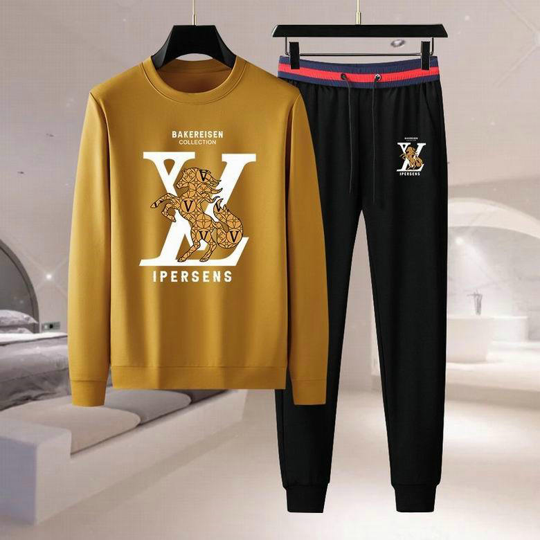 Wholesale Cheap Louis Vuitton Long Sleeve Tracksuits for Sale