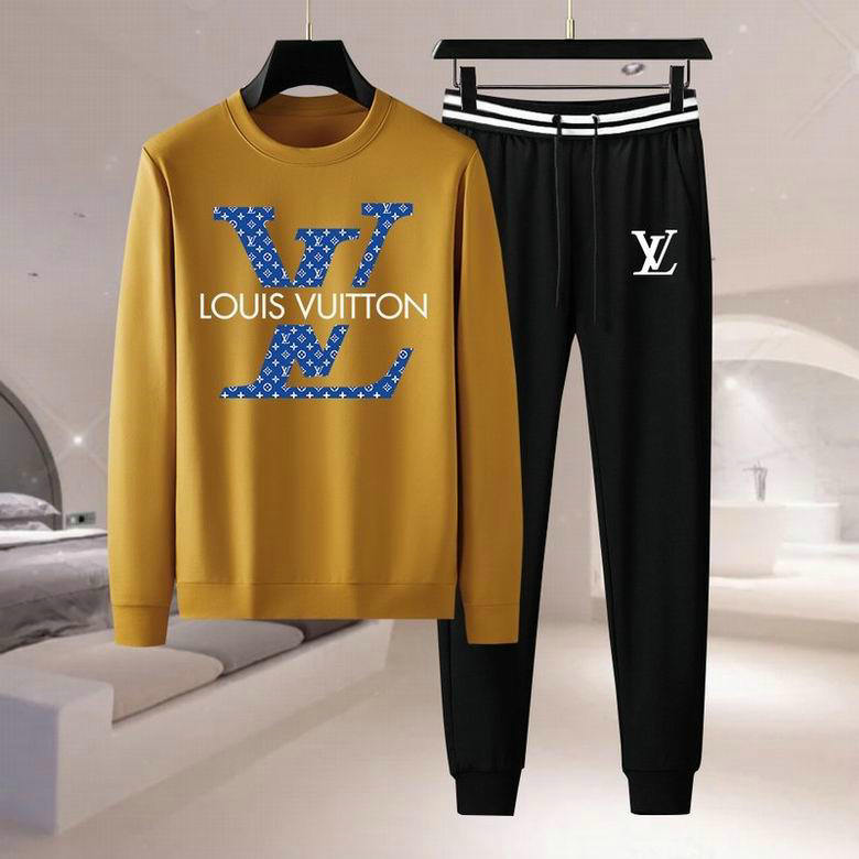 Wholesale Cheap Louis Vuitton Long Sleeve Tracksuits for Sale