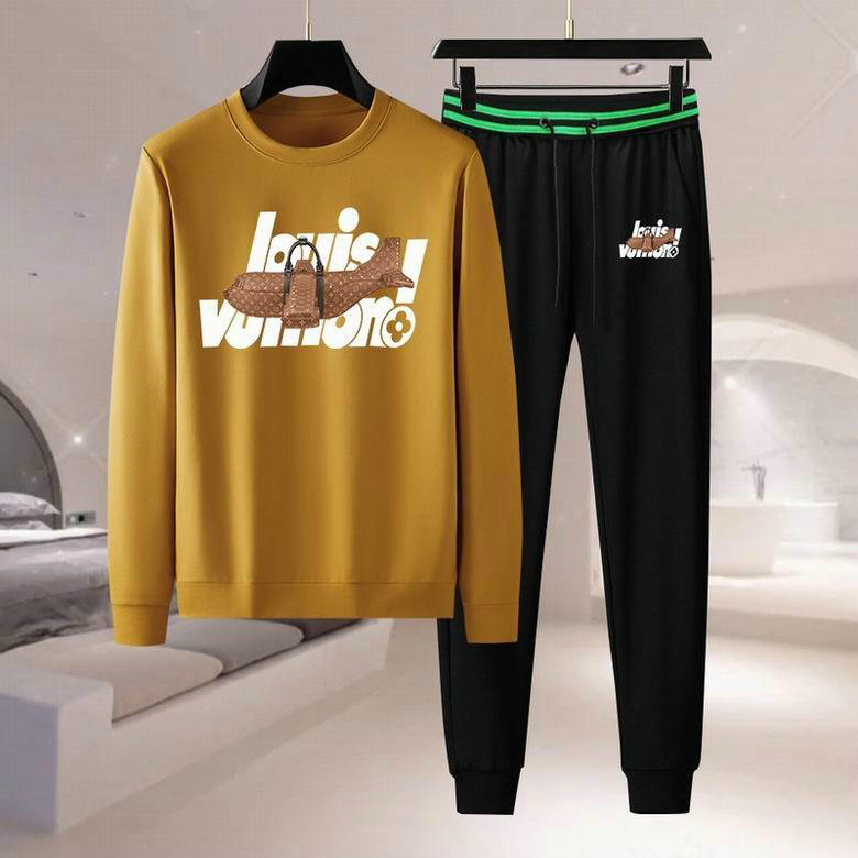 Wholesale Cheap Louis Vuitton Long Sleeve Tracksuits for Sale