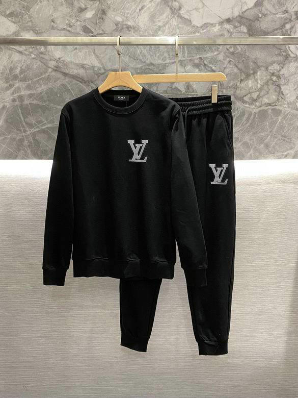 Wholesale Cheap Lv Replica Designer Tracksuits for Sale