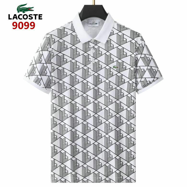 Wholesale Cheap Lacoste Short Sleeve Lapel T Shirts for Sale