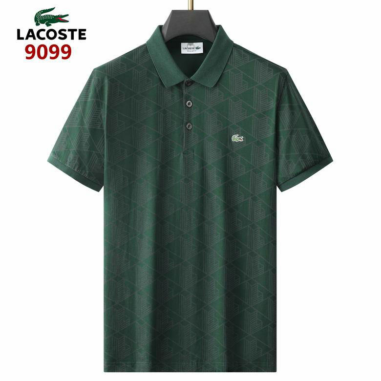 Wholesale Cheap Lacoste Short Sleeve Lapel T Shirts for Sale