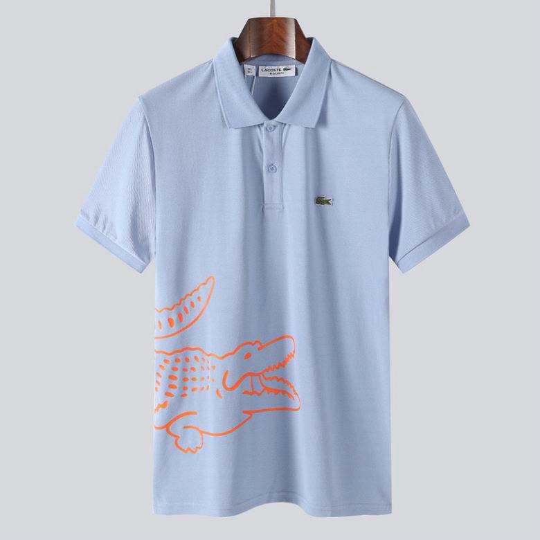 Wholesale Cheap Lacoste Short Sleeve Lapel T Shirts for Sale