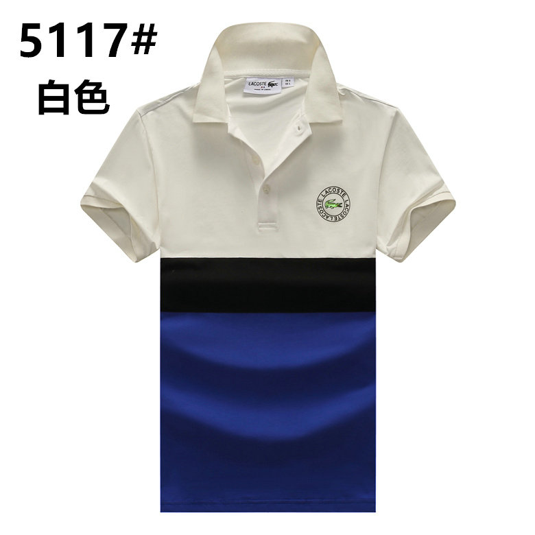 Wholesale Cheap Lacoste Short Sleeve Lapel T Shirts for Sale
