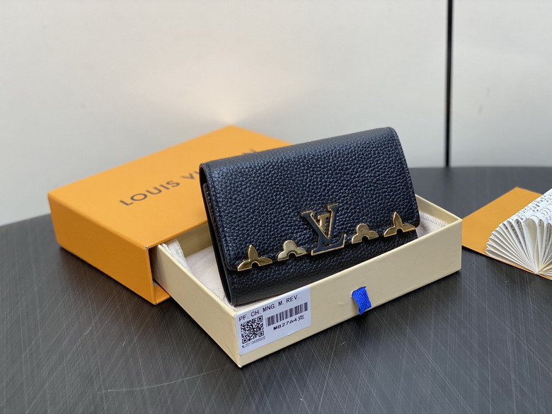 Wholesale Cheap Aaa Louis Vuitton Capucines Compact Wallets for sale